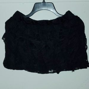 Wet Seal M skirt black